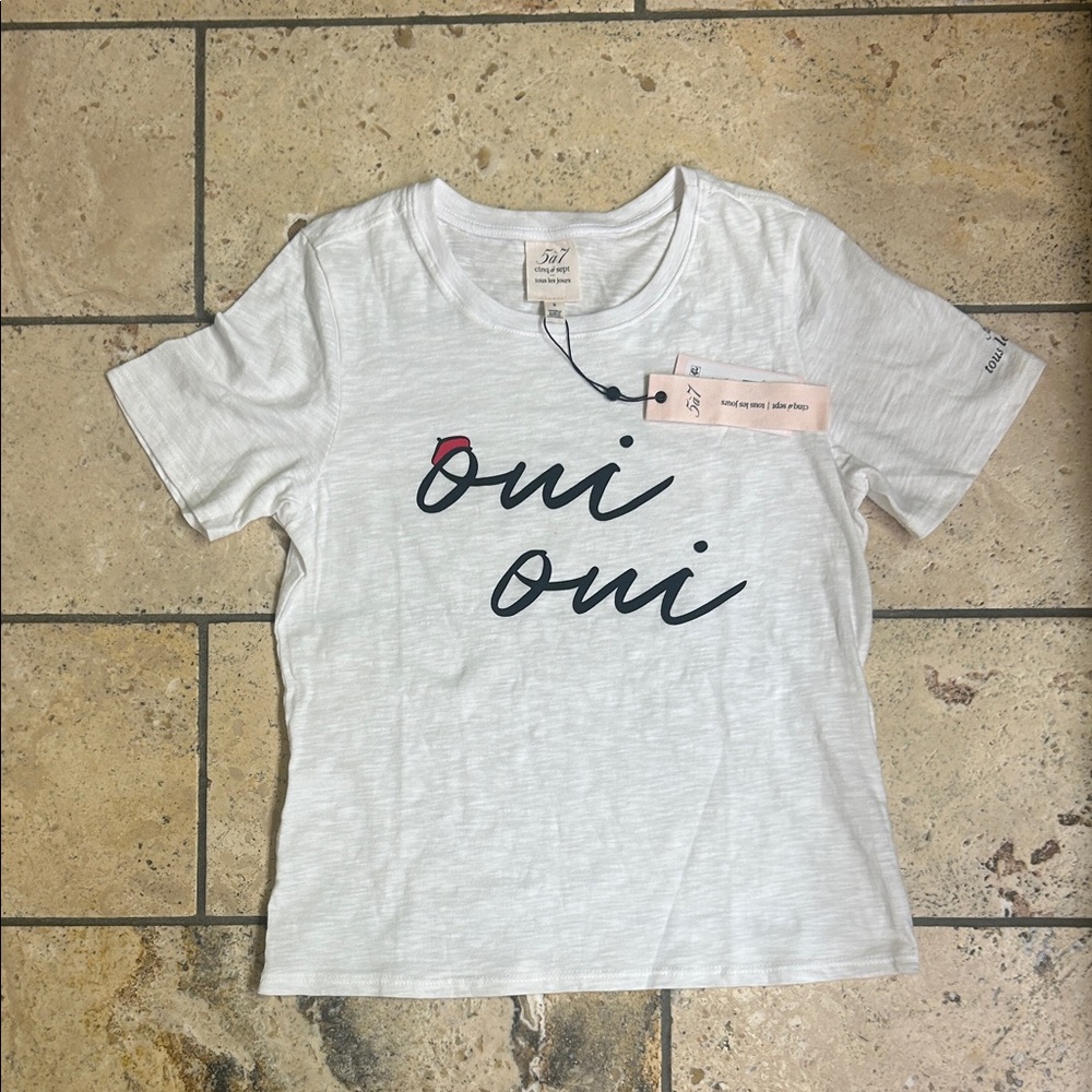 NWT Cinq a sept T shirt